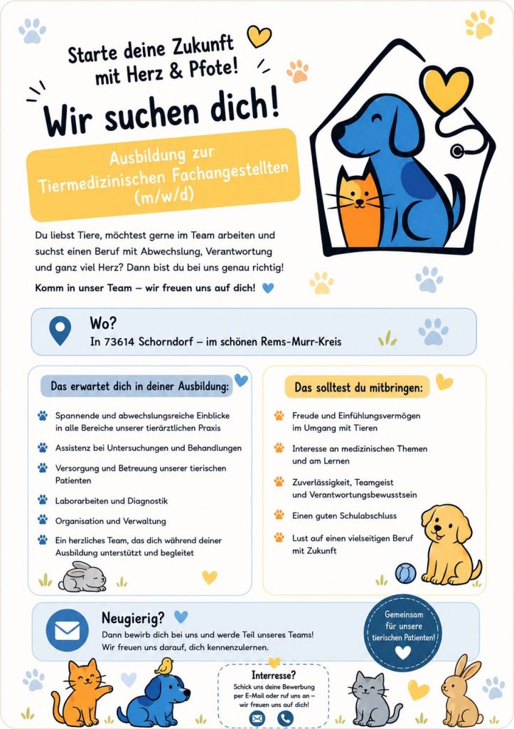 Wir suchen TFA Azubi