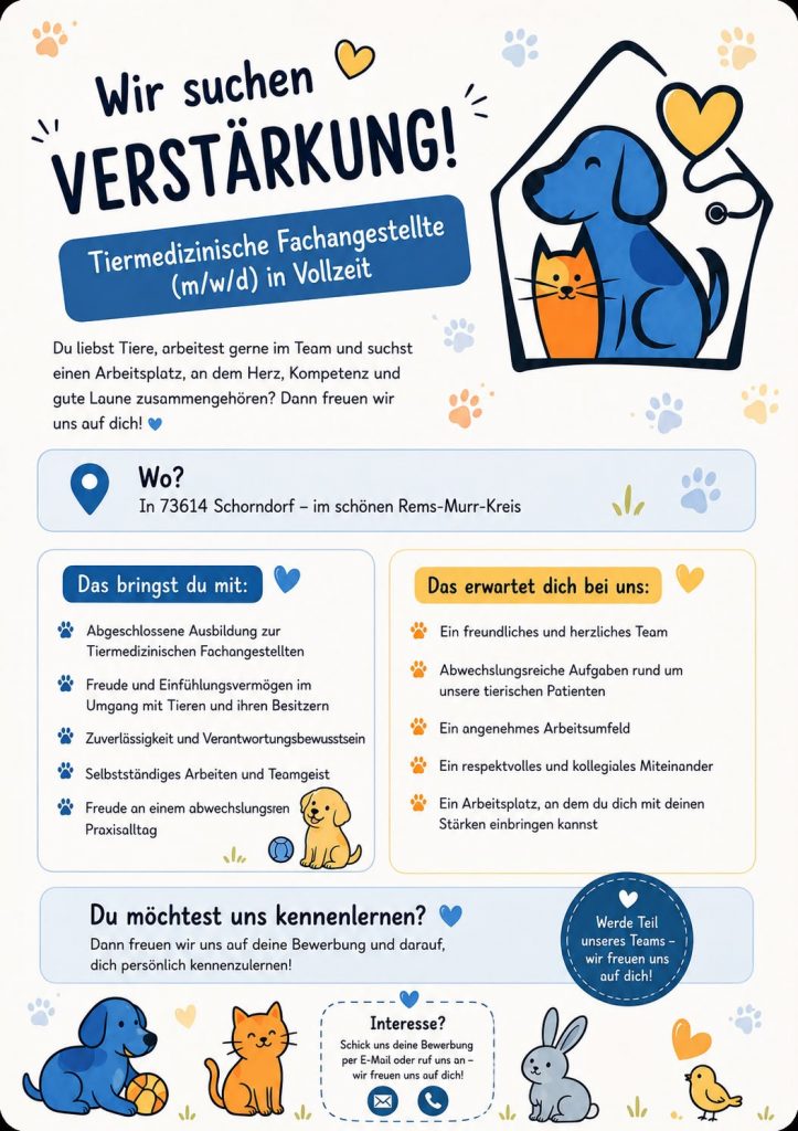 Wir suchen TFA Vollzeit
